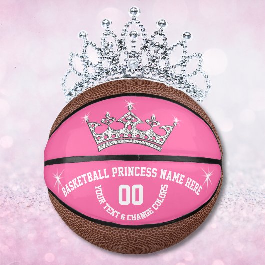 Basketball Princess Personalisiert Basketball Ball