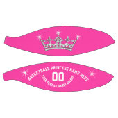 Basketball Princess Personalisiert Basketball Ball (Panele)