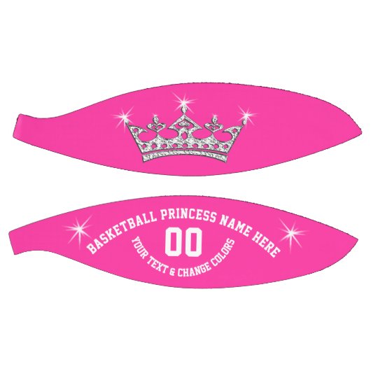 Basketball Princess Personalisiert Basketball Ball (Panele)