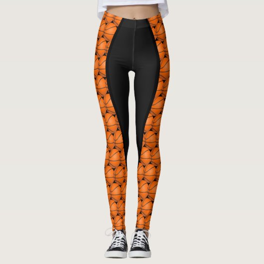 Basketball Print Leggings (Vorderseite)