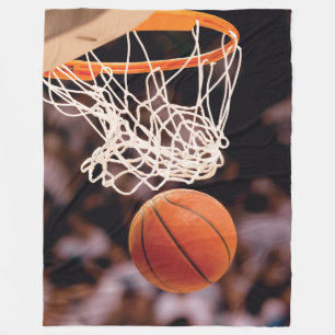 Basketball-Punktestand Fleecedecke