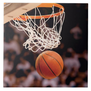 Basketball-Punktestand Fliese