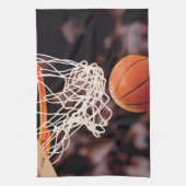 Basketball-Punktestand Geschirrtuch (Vertikal)