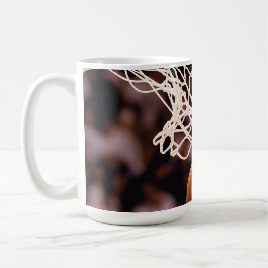 Basketball-Punktestand Kaffeetasse (Links)