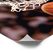 Basketball-Punktestand Poster (Ecke)