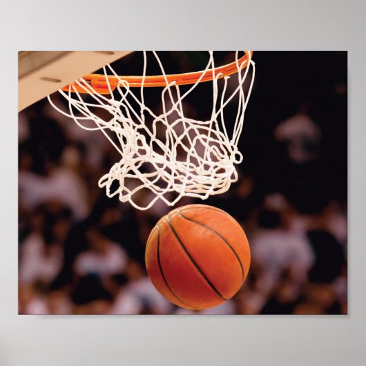 Basketball-Punktestand Poster (Vorne)