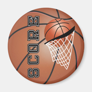 Basketball-Punktezahl mit Net Magnet