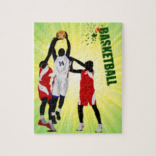 Basketball-Puzzlespiel Puzzle