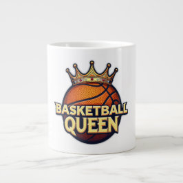 Basketball Queen Jumbo-Tasse