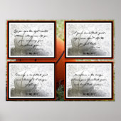 Basketball Quotes Poster 1-4 (Vorne)
