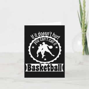 Basketball Redewendungen Team Coach Geschenk Idee Karte
