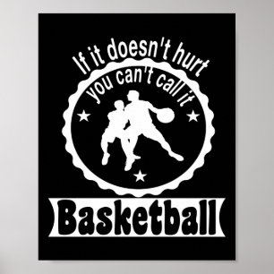 Basketball Redewendungen Team Coach Geschenk Idee Poster