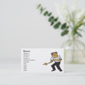 Basketball-Referent Visitenkarte (Stehend Vorderseite)