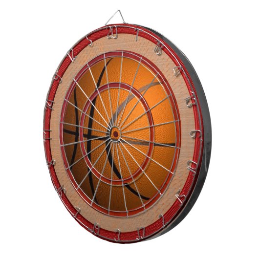 Basketball-Regel-Dart-Board Dartscheibe (Vorderseite rechts)