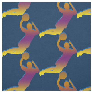 Basketball-Regenbogen-Muster - ändern Sie Farbe Stoff