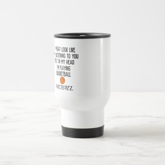 Basketball Reisebecher (Mittel)