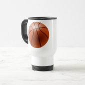 Basketball Reisebecher (Vorderseite Links)