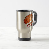 Basketball Reisebecher (VorderseiteRechts)