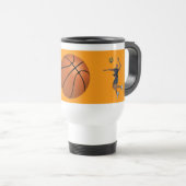 BASKETBALL REISEBECHER (VorderseiteRechts)