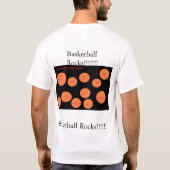 Basketball Rockes T-Shirt (Rückseite)