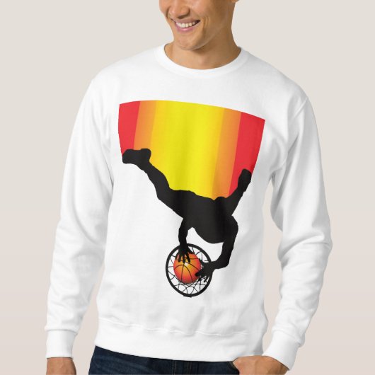 Basketball Rocks! Sweatshirt (Vorderseite)