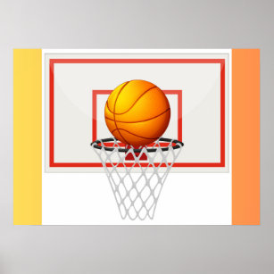 Basketball-Rückwand Poster