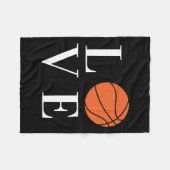 Basketball ruft an - Basketball Lover Fleecedecke (Vorderseite (Horizontal))