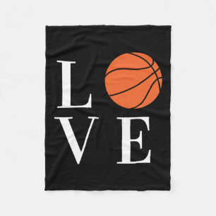 Basketball ruft an - Basketball Lover Fleecedecke