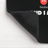 Basketball ruft und ich muss gehen mousepad (Ecke)