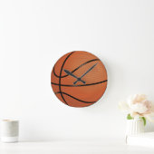 Basketball Runde Wanduhr (Zuhause)