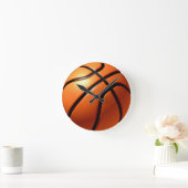 Basketball Runde Wanduhr (Zuhause)