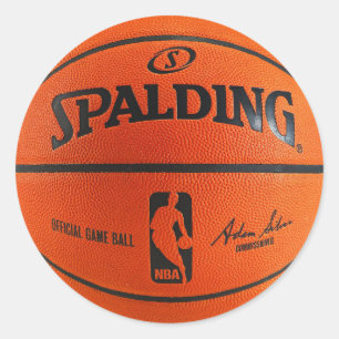Basketball Runder Aufkleber