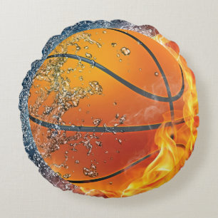Basketball Rundes Kissen