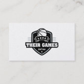 Basketball San Antonio Spurs Jersey Farbe Visitenkarte (Vorderseite)