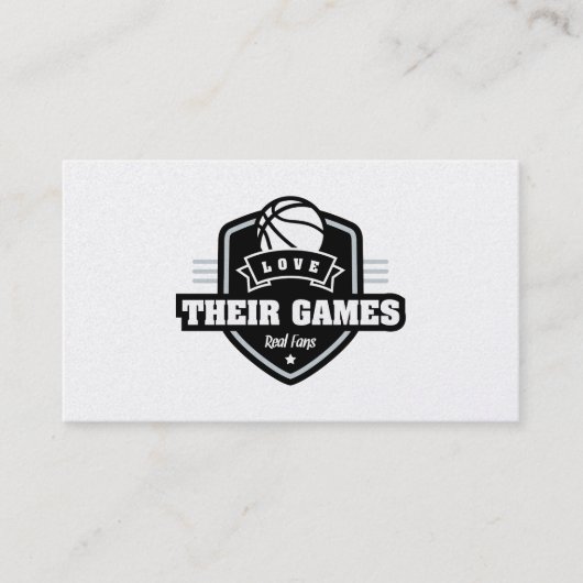 Basketball San Antonio Spurs Jersey Farbe Visitenkarte (Vorderseite)