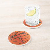 Basketball Sandstein Untersetzer (Seite)