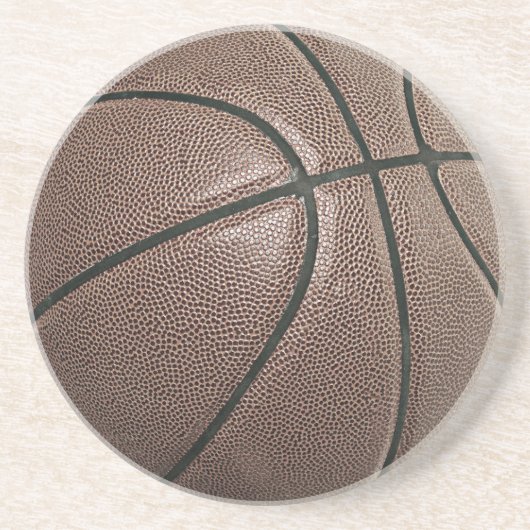 Basketball Sandstein Untersetzer (Vorne)