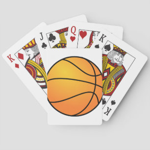 Basketball-Schicksal trägt Freizeit zur Schau Spielkarten