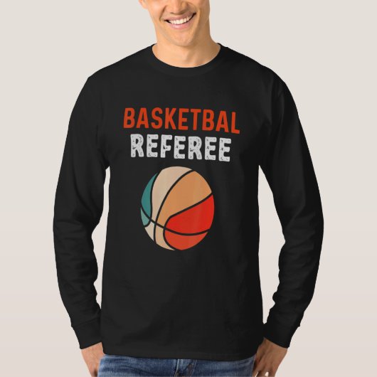 Basketball-Schiedsrichter Master of the Rules Law  T-Shirt (Vorderseite)