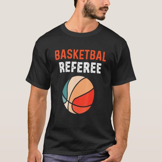 Basketball-Schiedsrichter Master of the Rules Law T-Shirt (Vorderseite)