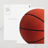 Basketball schließt vertikale Postkarten (Vorne/Hinten)