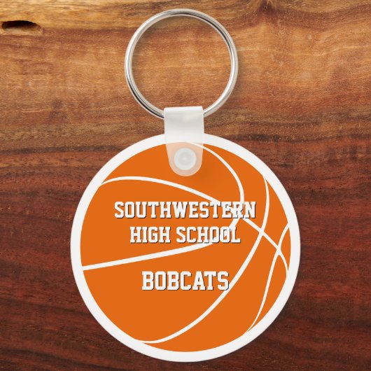 Basketball Schlüsselanhänger (Rückseite)