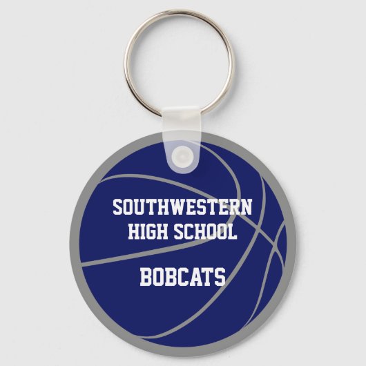 Basketball Schlüsselanhänger (Rückseite)