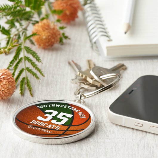 Basketball Schlüsselanhänger (Seite)