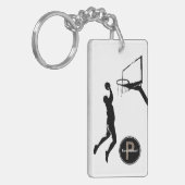 Basketball Schlüsselanhänger (Vorderseite links)