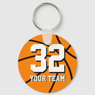 Basketball-Schlüsselanhänger der Nr. 32 Schlüsselanhänger