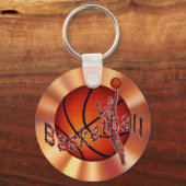 Basketball-Schlüsselanhänger mit modernem Coolem D Schlüsselanhänger (Vorderseite)