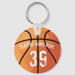 Basketball-Schlüsselanhänger (personalisierbar) Schlüsselanhänger
