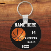 Basketball-Schlüsselanhänger Schlüsselanhänger (Vorderseite)