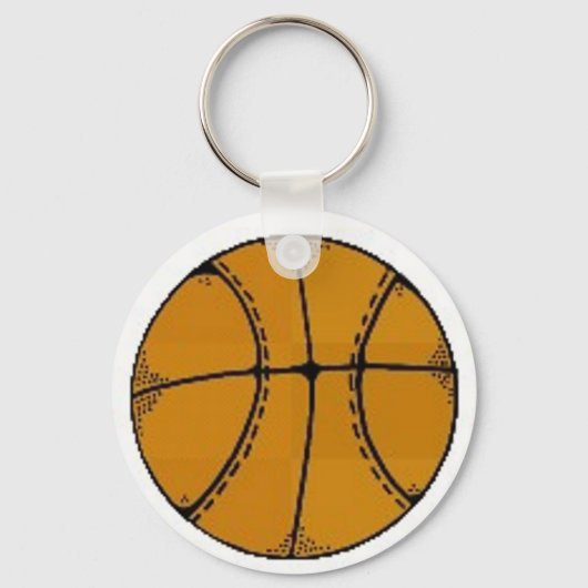 Basketball-Schlüsselanhänger Schlüsselanhänger (Vorderseite)